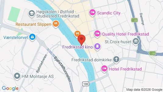 Apartments for rent i Fredrikstad - kort over placeringen