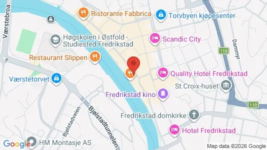 Apartments for rent i Fredrikstad - kort over placeringen