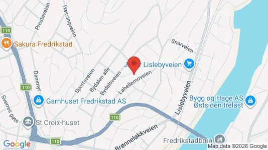 Apartments for rent i Fredrikstad - kort over placeringen