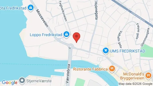 Apartments for rent i Fredrikstad - kort over placeringen