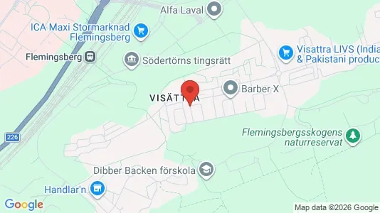 Apartments for rent i Huddinge - kort over placeringen