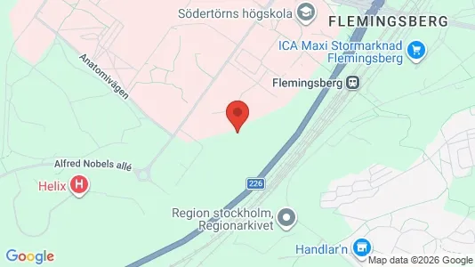 Apartments for rent i Huddinge - kort over placeringen