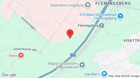 Apartments for rent i Huddinge - kort over placeringen