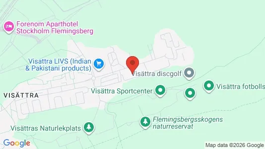 Apartments for rent i Huddinge - kort over placeringen