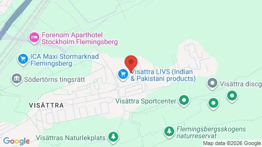 Apartments for rent i Huddinge - kort over placeringen