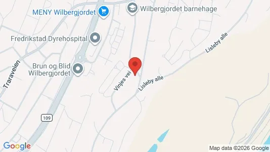 Apartments for rent i Fredrikstad - kort over placeringen