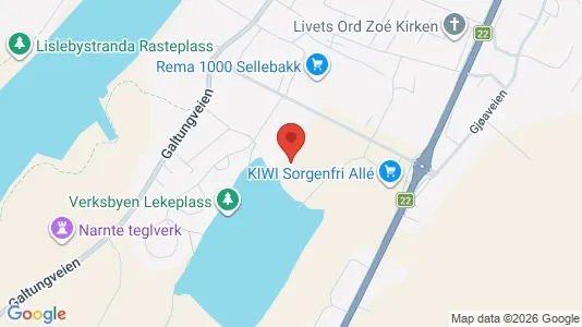 Apartments for rent i Fredrikstad - kort over placeringen