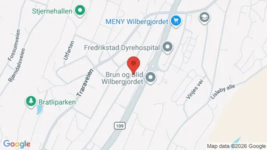 Apartments for rent i Fredrikstad - kort over placeringen