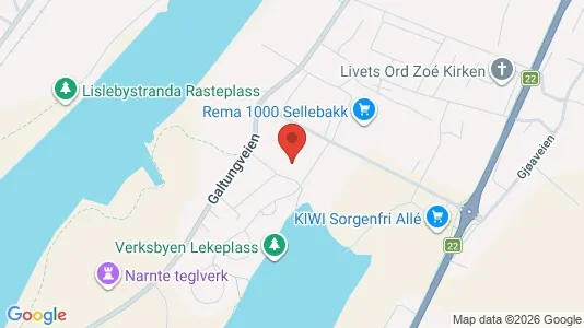 Apartments for rent i Fredrikstad - kort over placeringen