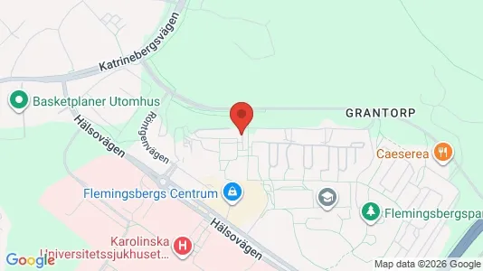 Apartments for rent i Huddinge - kort over placeringen