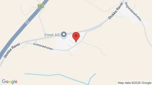 Rooms for rent i Sandefjord - kort over placeringen