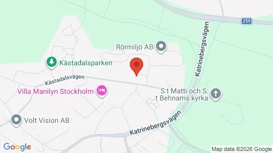 Apartments for rent i Huddinge - kort over placeringen