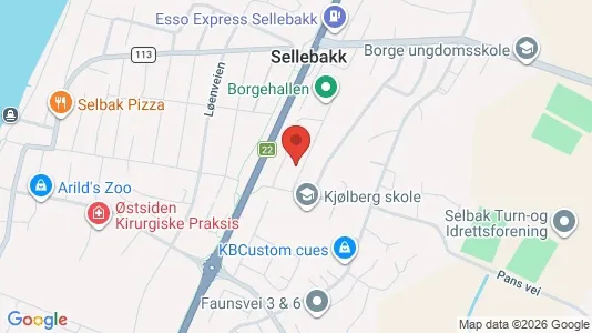 Apartments for rent i Fredrikstad - kort over placeringen