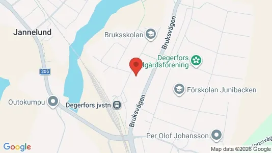Apartments for rent i Degerfors - kort over placeringen