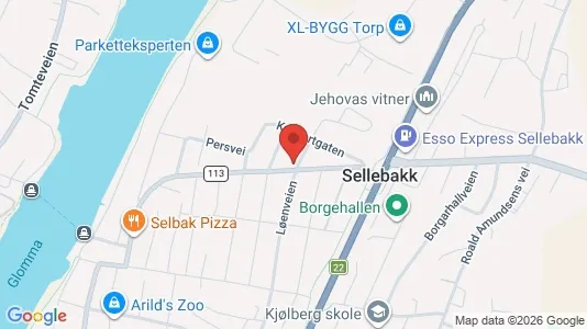 Apartments for rent i Fredrikstad - kort over placeringen