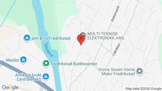 Apartments for rent i Fredrikstad - kort over placeringen