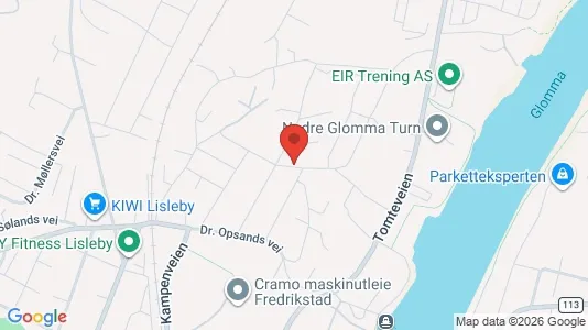 Apartments for rent i Fredrikstad - kort over placeringen