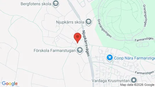 Apartments for rent i Tyresö - kort over placeringen
