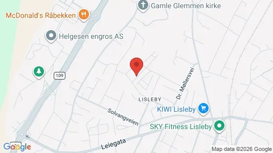 Apartments for rent i Fredrikstad - kort over placeringen