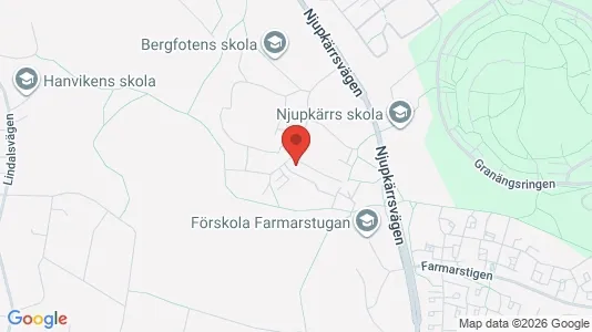 Apartments for rent i Tyresö - kort over placeringen