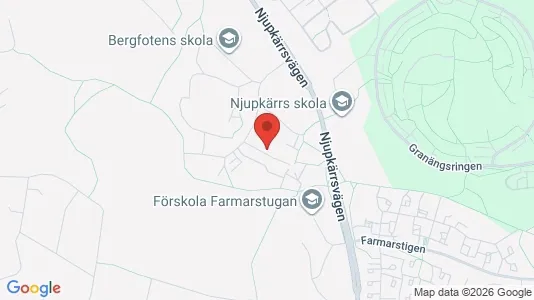 Apartments for rent i Tyresö - kort over placeringen