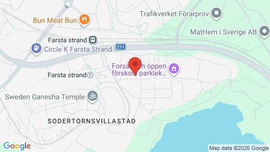 Apartments for rent i Stockholm South - kort over placeringen