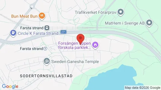 Apartments for rent i Stockholm South - kort over placeringen