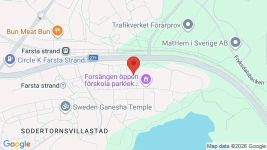 Apartments for rent i Stockholm South - kort over placeringen