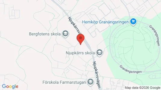 Apartments for rent i Tyresö - kort over placeringen