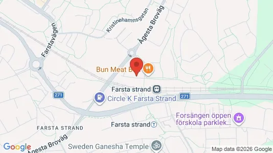Apartments for rent i Stockholm South - kort over placeringen