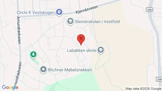 Rooms for rent i Færder - kort over placeringen