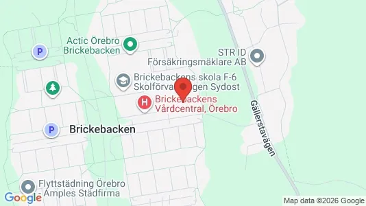 Apartments for rent i Örebro - kort over placeringen
