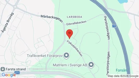 Apartments for rent i Stockholm South - kort over placeringen