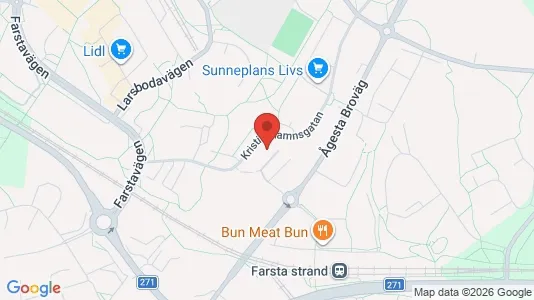 Apartments for rent i Stockholm South - kort over placeringen