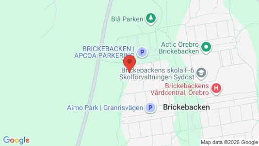 Apartments for rent i Örebro - kort over placeringen