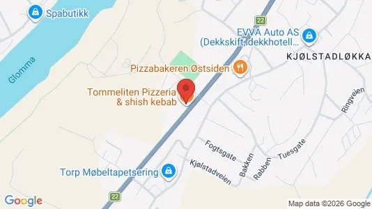 Apartments for rent i Fredrikstad - kort over placeringen