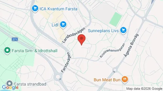 Apartments for rent i Stockholm South - kort over placeringen
