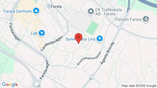 Apartments for rent i Stockholm South - kort over placeringen