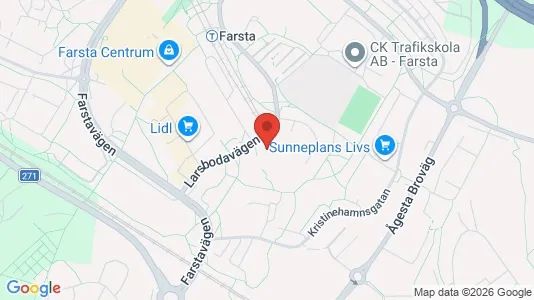 Apartments for rent i Stockholm South - kort over placeringen