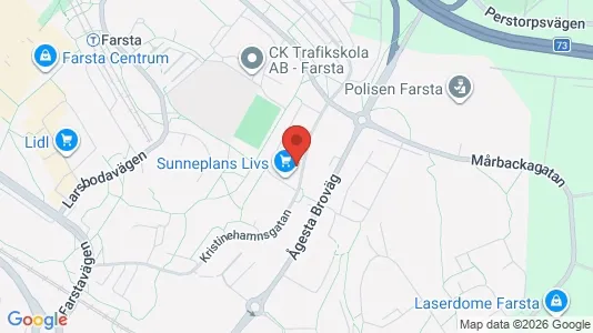 Apartments for rent i Stockholm South - kort over placeringen