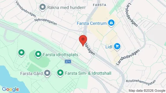 Apartments for rent i Stockholm South - kort over placeringen