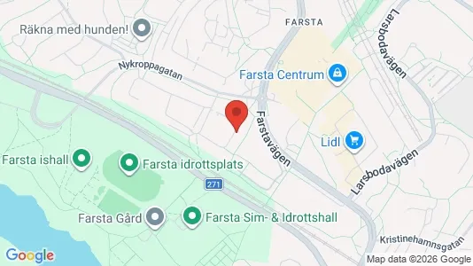 Apartments for rent i Stockholm South - kort over placeringen