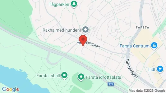 Apartments for rent i Stockholm South - kort over placeringen