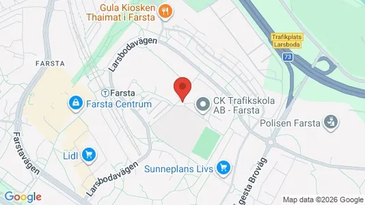 Apartments for rent i Stockholm South - kort over placeringen