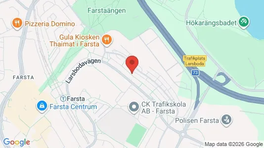 Apartments for rent i Stockholm South - kort over placeringen