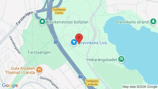 Apartments for rent i Huddinge - kort over placeringen