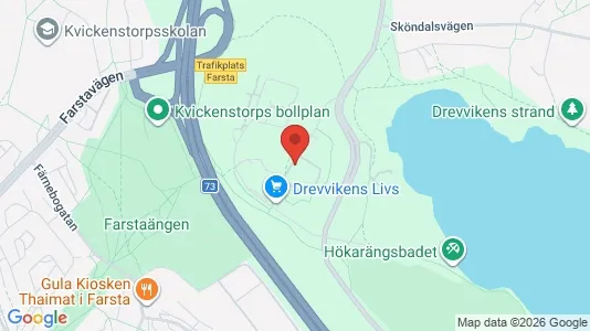 Apartments for rent i Huddinge - kort over placeringen