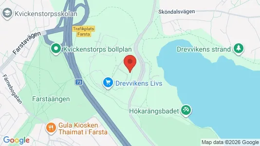 Apartments for rent i Huddinge - kort over placeringen