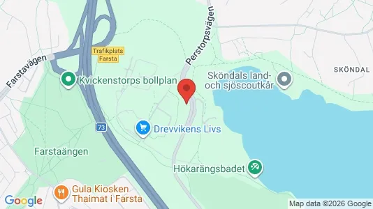 Apartments for rent i Huddinge - kort over placeringen