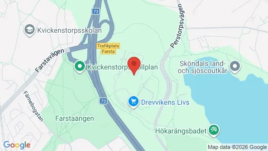 Apartments for rent i Huddinge - kort over placeringen